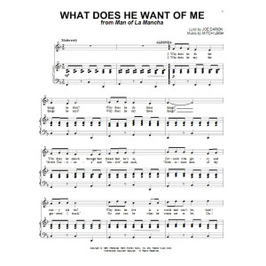 What Does He Want Of Me