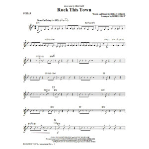 Rock This Town - Guitar