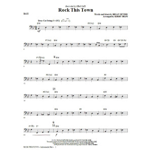 Rock This Town - Bass