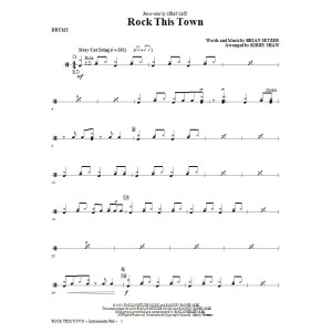 Rock This Town - Drums