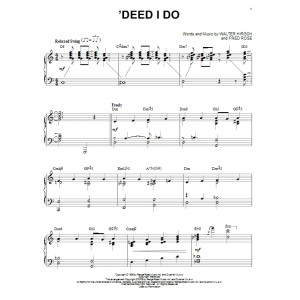 'Deed I Do (arr. Brent Edstrom)