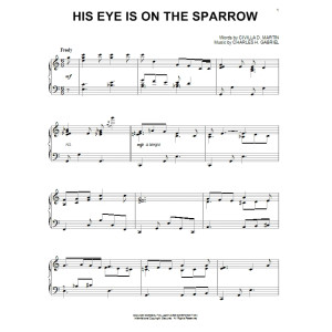 His Eye Is On The Sparrow