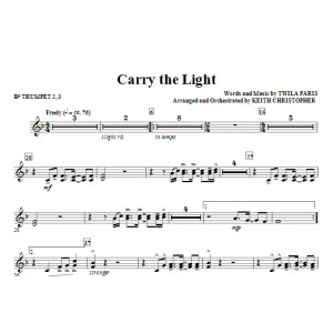 Carry The Light - Bb-Trompete 2,3