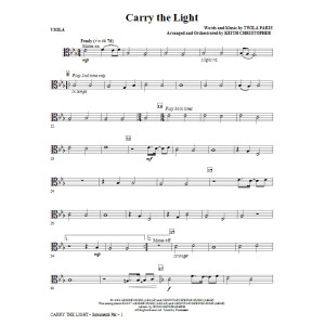 Carry The Light - Viola