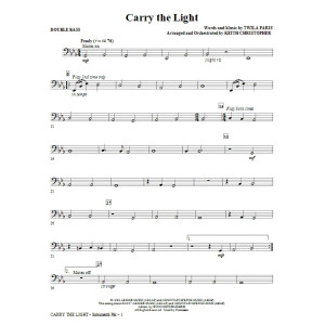 Carry The Light - Kontrabass