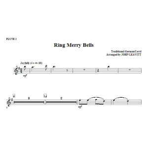Ring Merry Bells - Flute 2