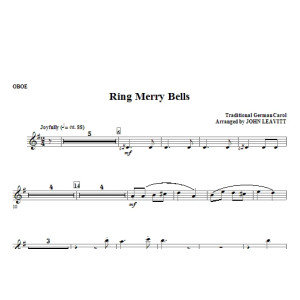 Ring Merry Bells - Oboe