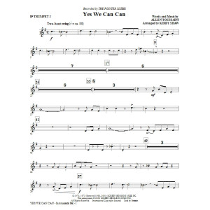 Yes We Can Can - Bb Trumpet 2