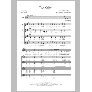 True Colors (arr. Deke Sharon)