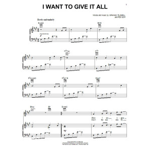 I Want To Give It All