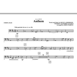 Anthem (aus Chess) - Kontrabass
