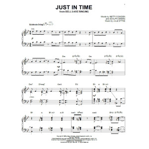 Just In Time (arr. Brent Edstrom)