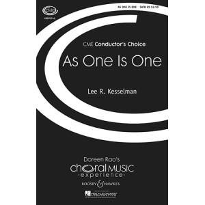 As One Is One