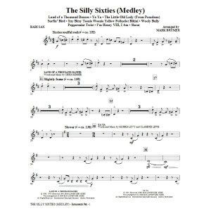 The Silly Sixties (Medley) - Bariton-Saxophon