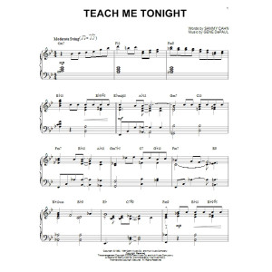 Teach Me Tonight (arr. Brent Edstrom)