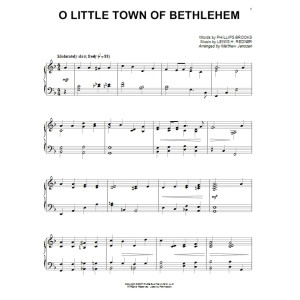 O Little Town Of Bethlehem