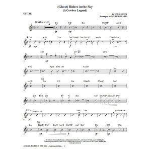 (Ghost) Riders In The Sky (A Cowboy Legend) - Guitar