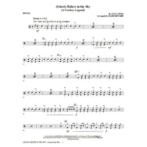 (Ghost) Riders In The Sky (A Cowboy Legend) - Drums