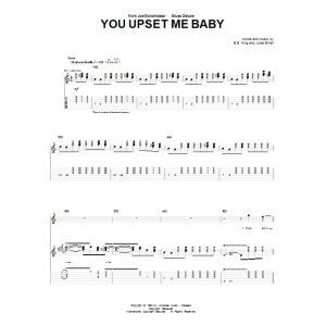 You Upset Me Baby