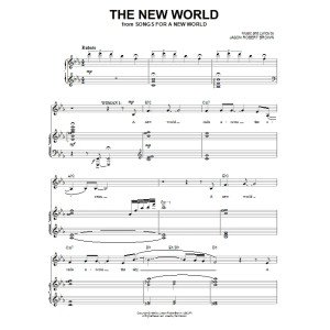 The New World (from Songs for a New World)