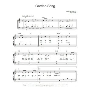 Garden Song