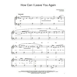 How Can I Leave You Again