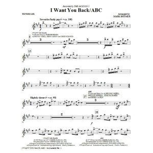 I Want You Back / ABC - Bb Tenor Saxophone