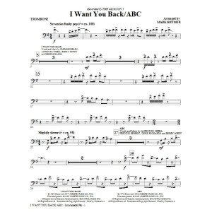 I Want You Back / ABC - Trombone