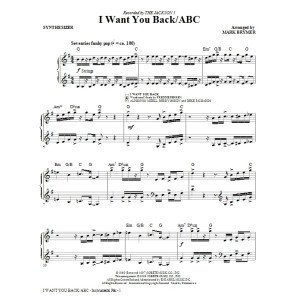 I Want You Back / ABC - Synthesizer