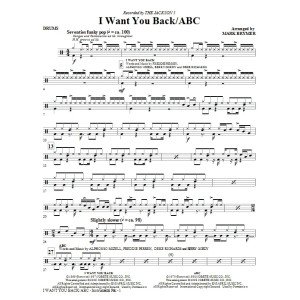 I Want You Back / ABC - Drums