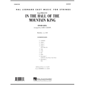 In the Hall of the Mountain King - Full Score