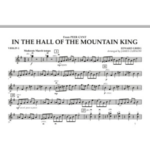 In the Hall of the Mountain King - Violin 1