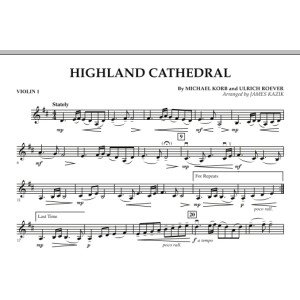 Highland Cathedral - Violin 1