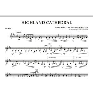 Highland Cathedral - Violin 2