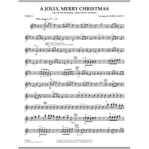 A Jolly, Merry Christmas - Violin 1