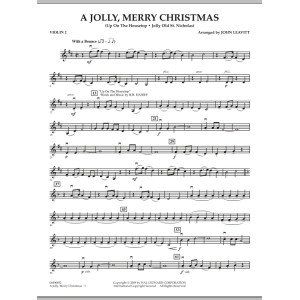 A Jolly, Merry Christmas - Violin 2