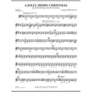 A Jolly, Merry Christmas - Violin 3 (Viola Treble Clef)