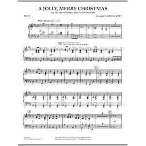 A Jolly, Merry Christmas - Piano