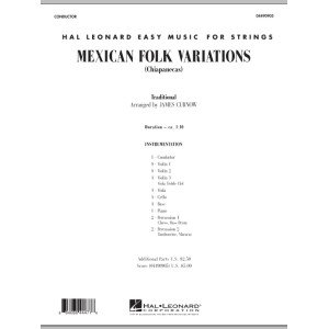 Mexican Folk Variations - Full Score