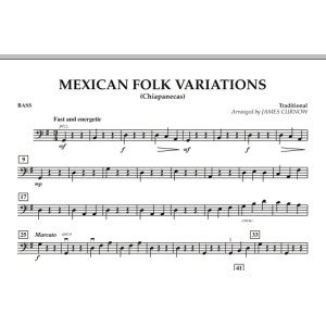 Mexican Folk Variations - Bass