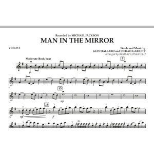 Man in the Mirror - Violin 1