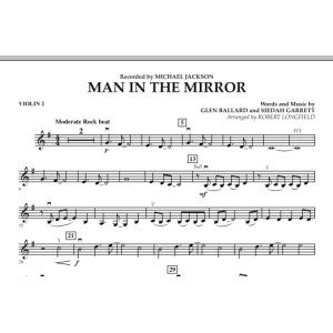 Man in the Mirror - Violin 2
