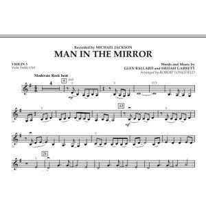 Man in the Mirror - Violin 3 (Viola T.C.)