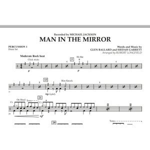 Man in the Mirror - Percussion 1
