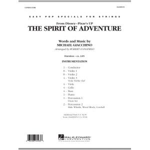 The Spirit Of Adventure (aus Up) - Full Score