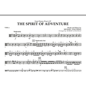 The Spirit Of Adventure (from Up) - Viola