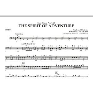 The Spirit Of Adventure (from Up) - Cello