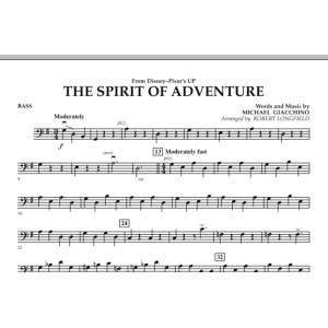 The Spirit Of Adventure (from Up) - Bass