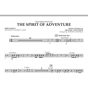 The Spirit Of Adventure (from Up) - Percussion 2