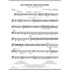 Slumdog Millionaire - Violin 3 (Viola Treble Clef)